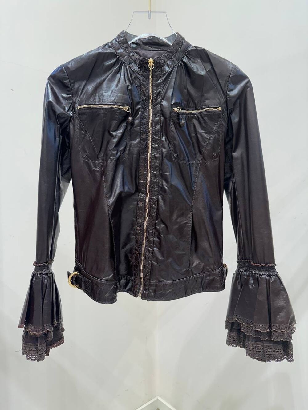 Roberto Cavalli Vintage Leather Jacket - IT 38
